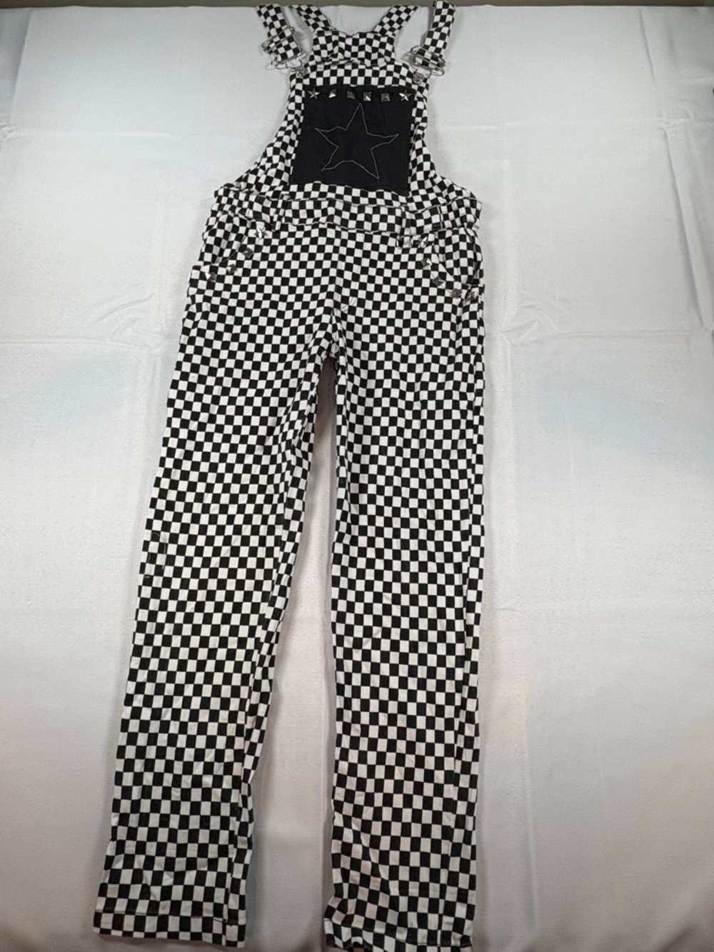 Rare Lover’s Rock (Super Lovers Tokyo) checkerboard overalls 🖤